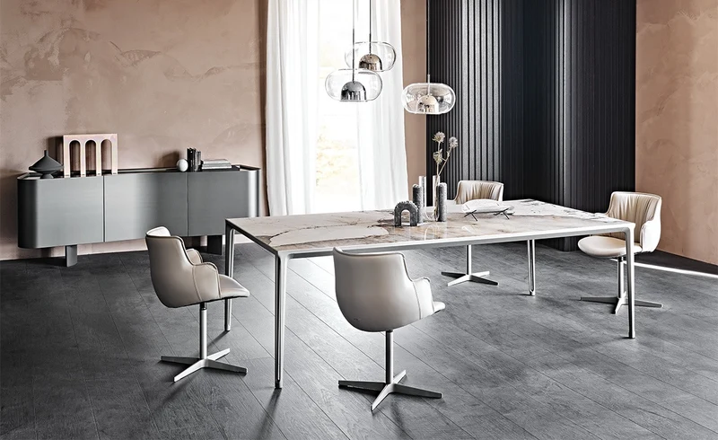 Table en céramique - fixe ou extensible - Boulevard