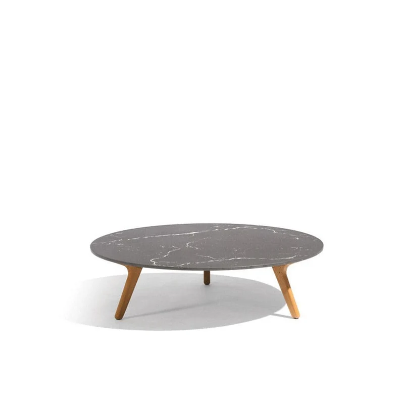 Table basse TORSA Teak - Ø100cm