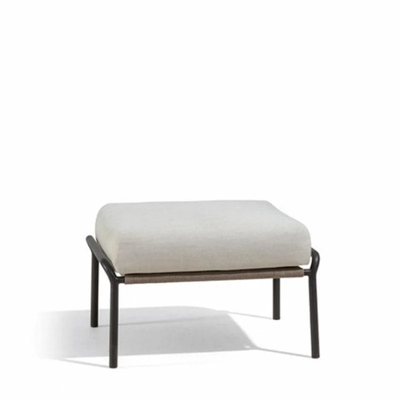 Tabouret de jardin RADOC - Lave/Bronze