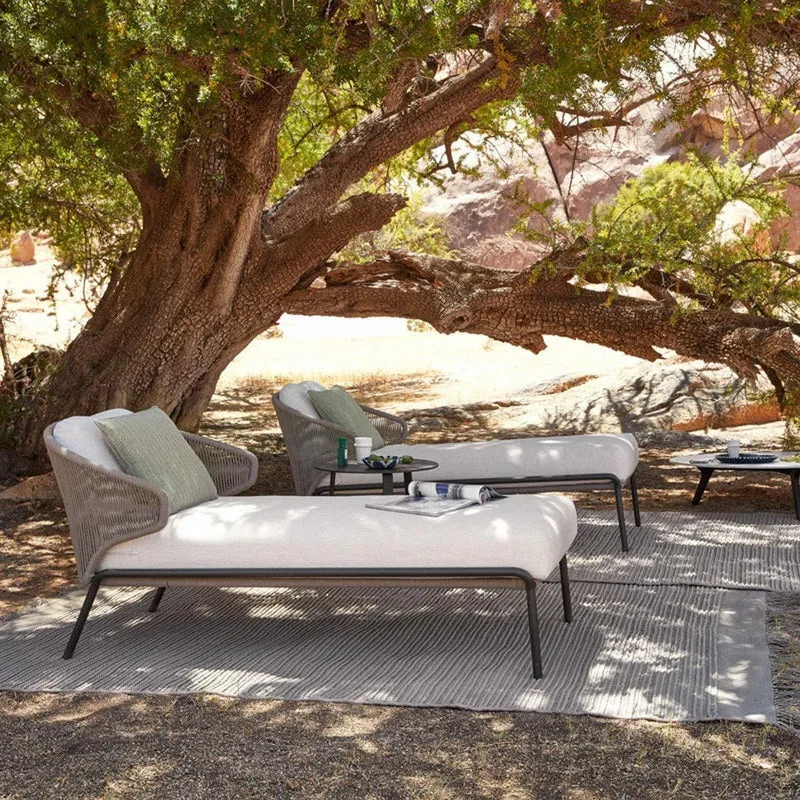 Chaise de pont Radoc - Lava / Bronze