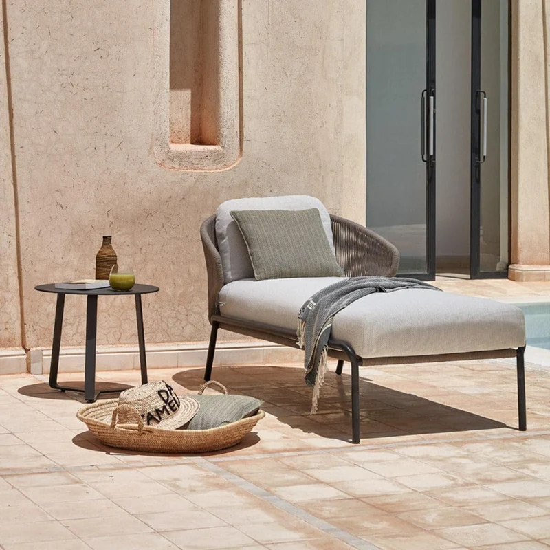 Chaise de pont Radoc - Lava / Bronze