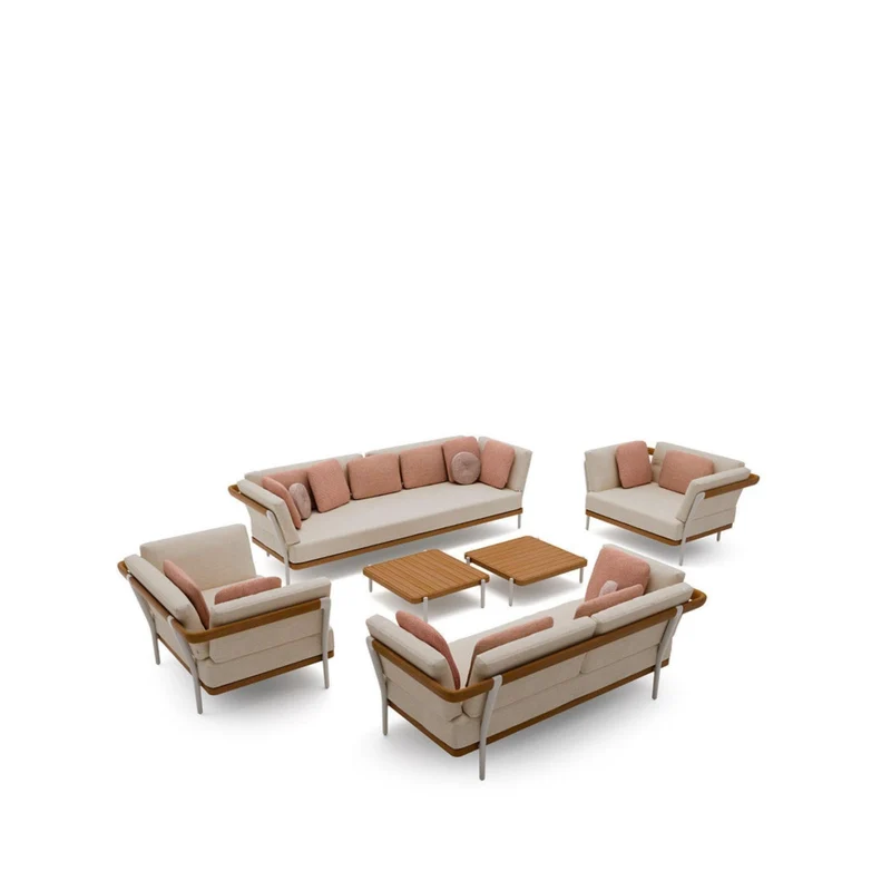Concept de salon 4 FLOWS - Flint/Teck