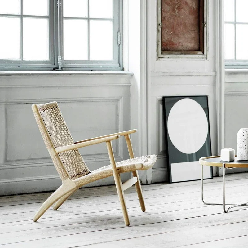 Fauteuil CH25 - Noyer