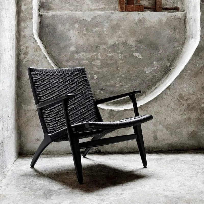 Fauteuil CH25 - Noyer