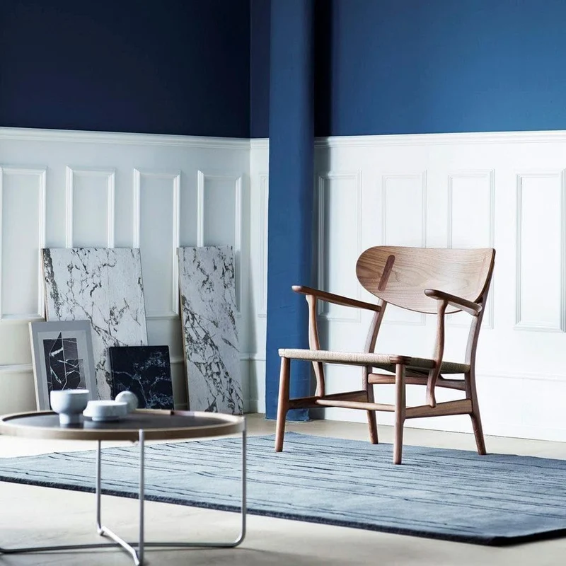 Fauteuil CH22 - Chêne noir