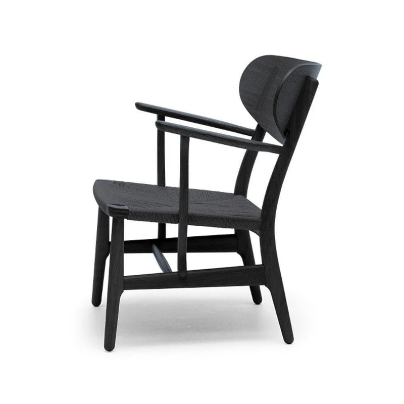 Fauteuil CH22 - Chêne noir