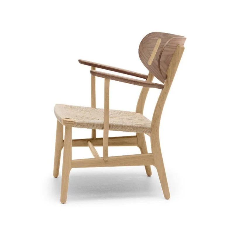 Fauteuil CH22 - Chêne / Noyer