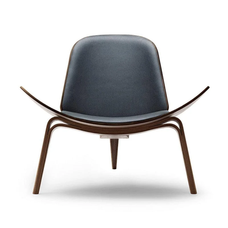 Fauteuil CH07 - Noyer laqué