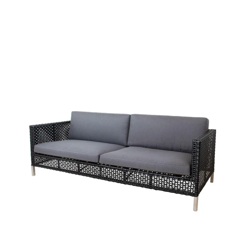 Canapé de jardin CONNECT anthracite 3 Places