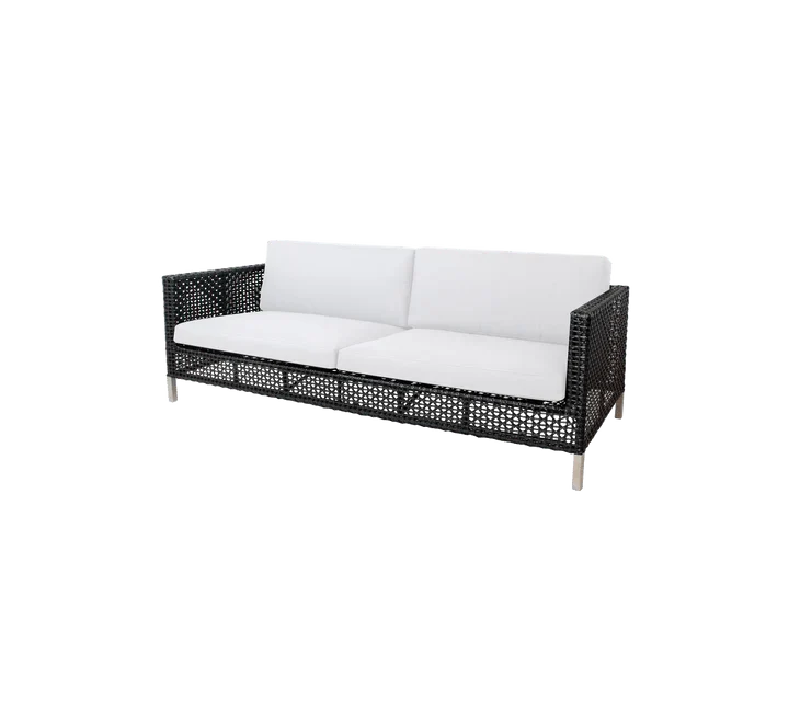 Canapé de jardin CONNECT anthracite 3 Places