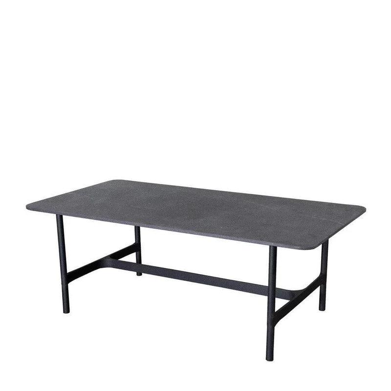 Table basse Twist Lavagrau - 93x53