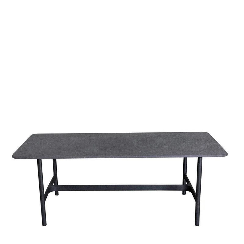 Table basse Twist Lavagrau - 93x53