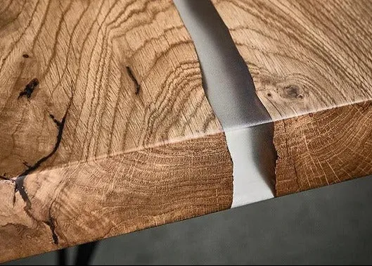 Table unique - Bois et époxy - 18Hundert