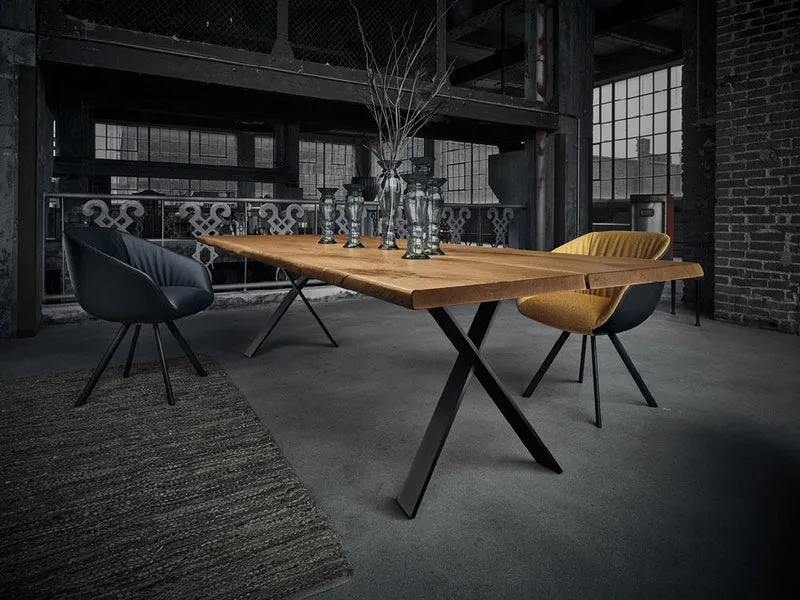 Table unique - Bois et époxy - 18Hundert