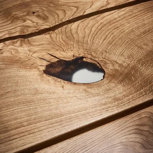 Table unique - Bois et époxy - 18Hundert