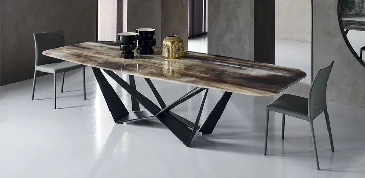 Table crystalart - Cattelan italia - Skorpio