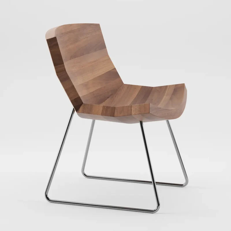 Chaise - Bois massif - Chunk