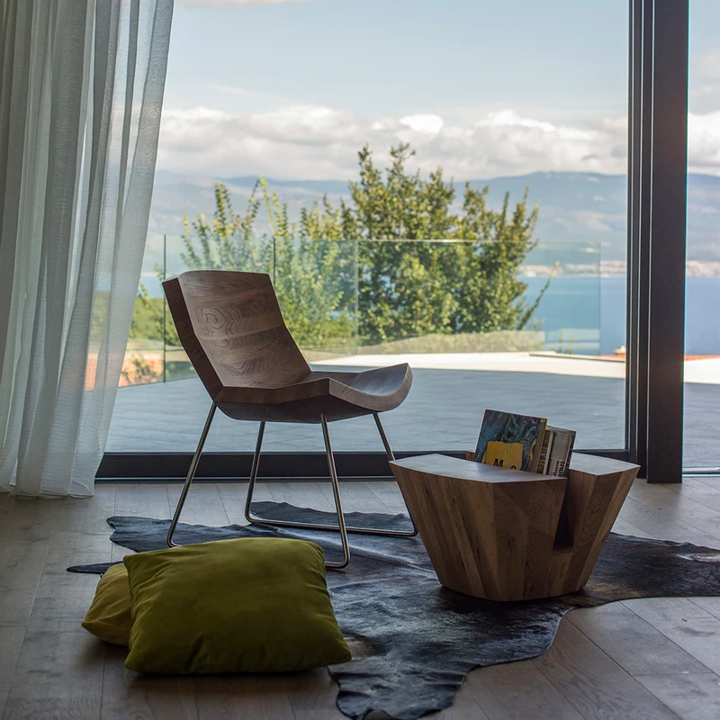 Chaise - Bois massif - Chunk