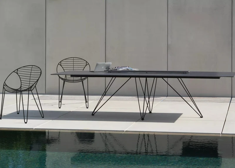 Table fixe - Joli - Wire rectangular