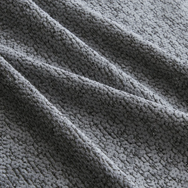 Canapé modulable 2 places gris, tissu polaire, sans montage prêt à l'emploi CHESTPRO