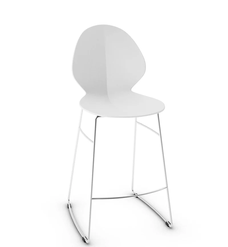 Tabouret Calligaris - Basil (Pieds en métal) CS1354