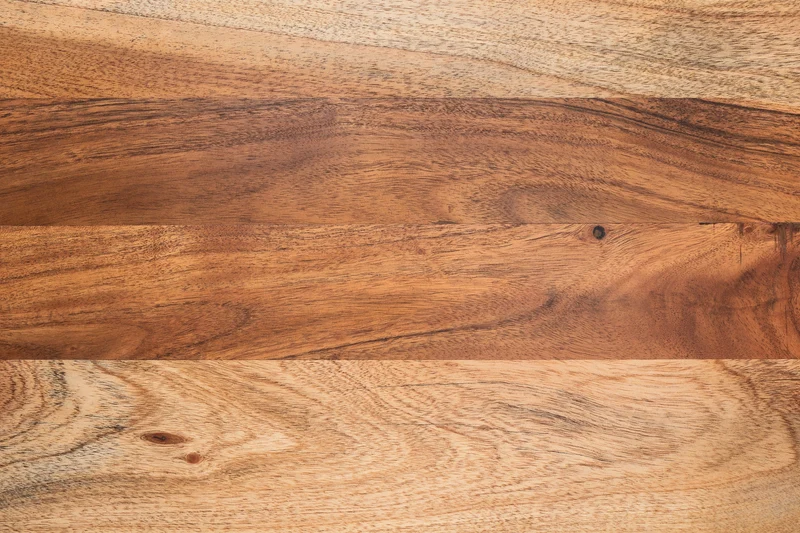 Table d'appoint authentique FACTORY 50cm en bois massif d'acacia bord d'arbre design industriel