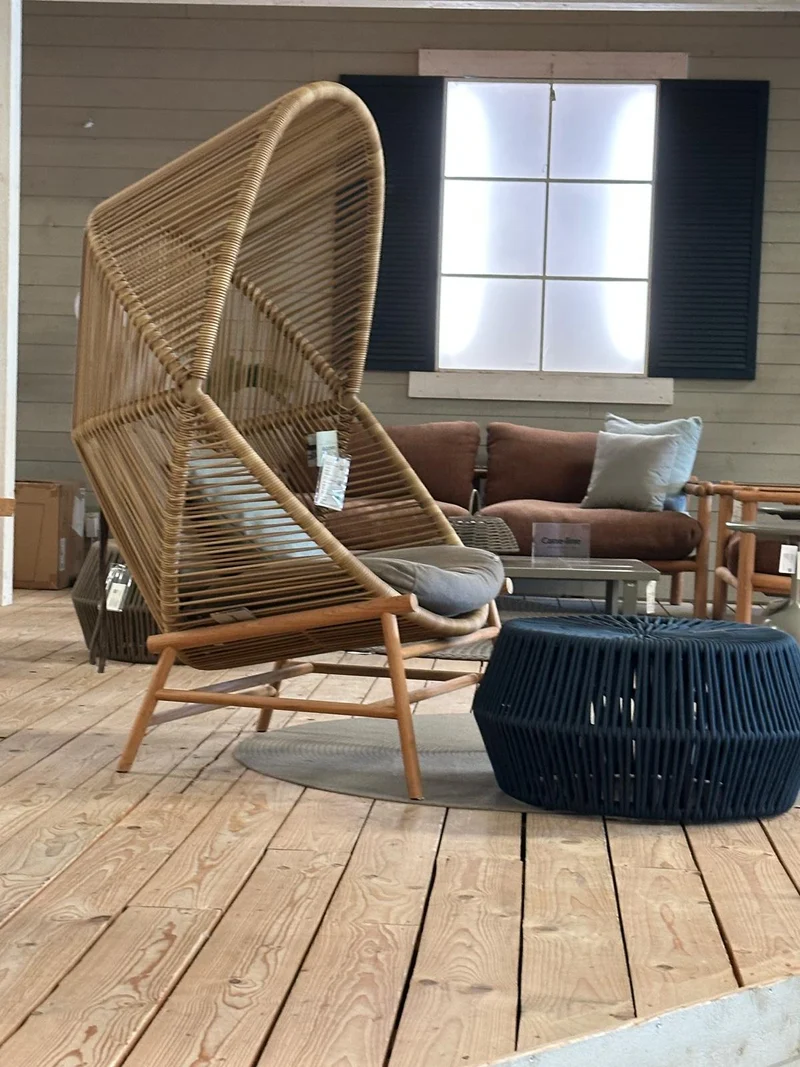 EXPO Kettal BELA ROPE Low Tabouret de jardin