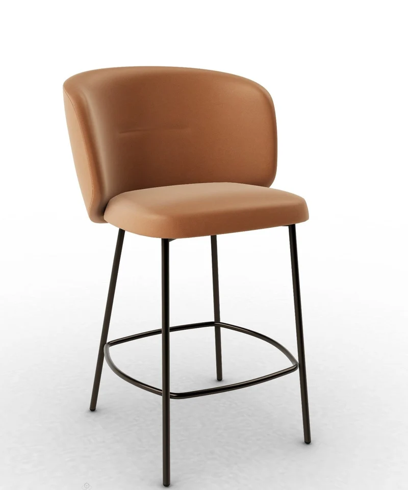 Tabouret Calligaris - Sweel (Pieds en métal) CS2214