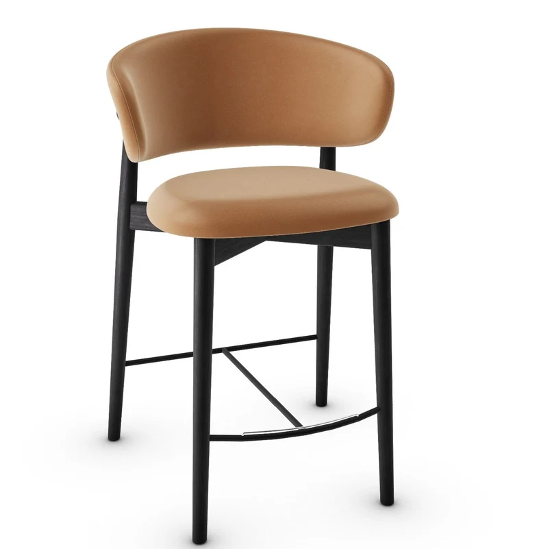 Tabouret Calligaris - Oleandro (Pieds en bois) CS2035