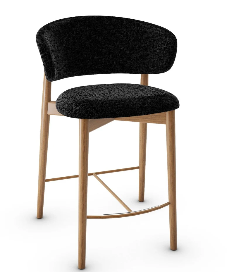 Tabouret Calligaris - Oleandro (Pieds en bois) CS2035