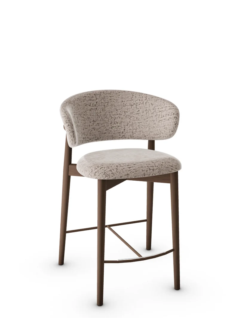Tabouret Calligaris - Oleandro (Pieds en bois) CS2035