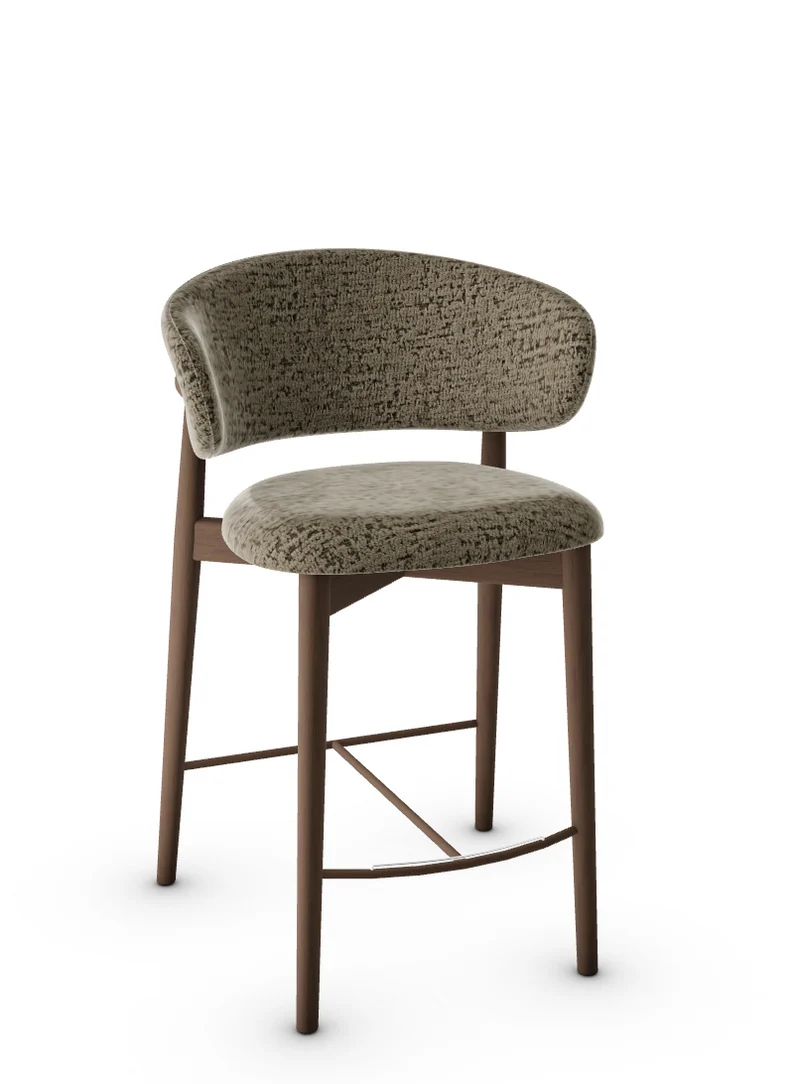 Tabouret Calligaris - Oleandro (Pieds en bois) CS2035