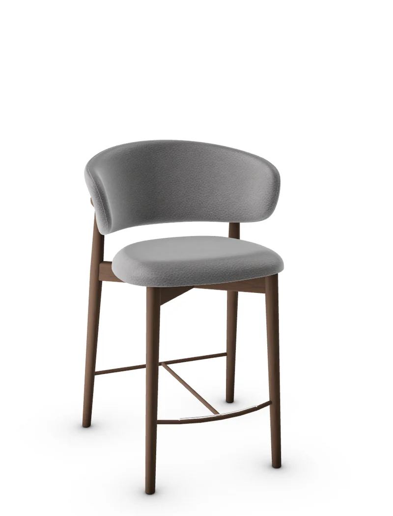 Tabouret Calligaris - Oleandro (Pieds en bois) CS2035
