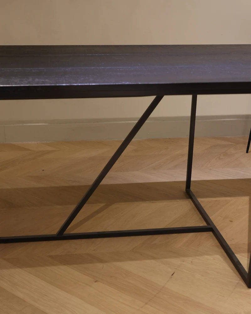 EXPO Herrenhuis MESA Nero Table de salle à manger