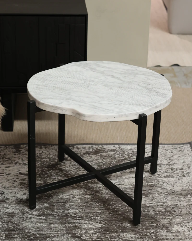 Table d'appoint EXPO BLEU NATURE