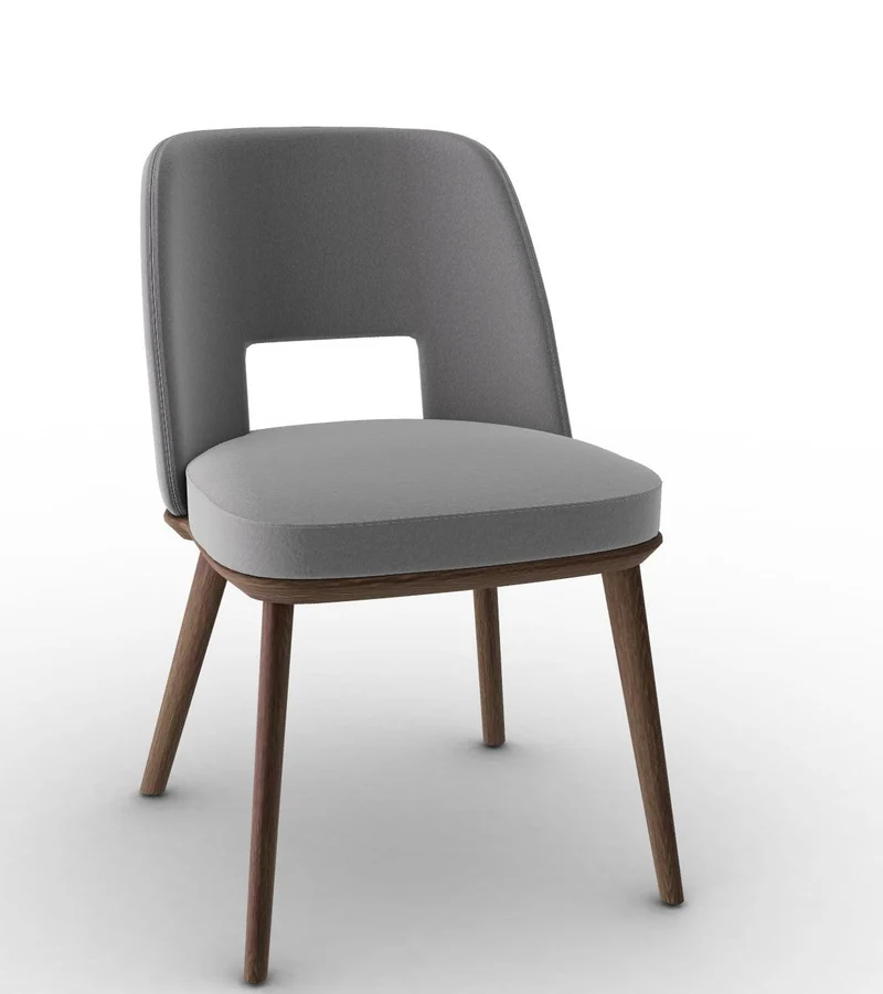 Chaise Calligaris - Foyer (Pieds en bois) CS1899