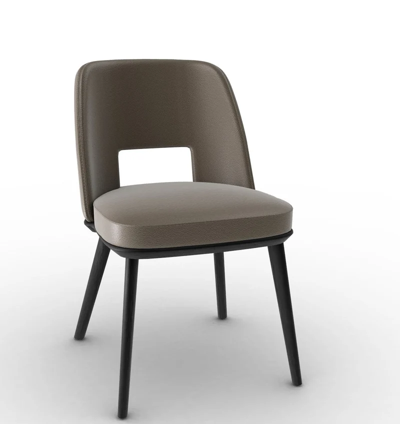 Chaise Calligaris - Foyer (Pieds en bois) CS1899