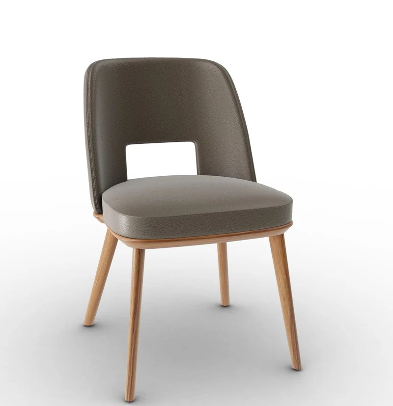 Chaise Calligaris - Foyer (Pieds en bois) CS1899