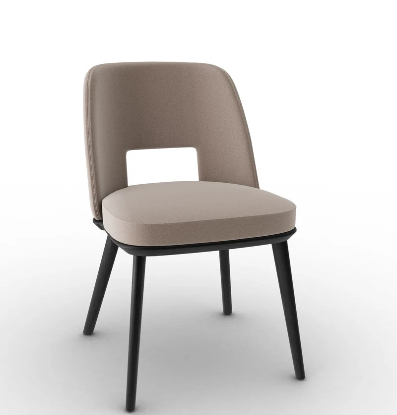 Chaise Calligaris - Foyer (Pieds en bois) CS1899