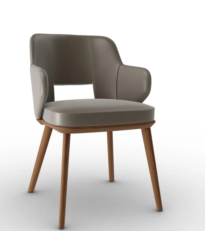 Chaise Calligaris - Foyer (Fauteuil avec pieds en bois) CS2000