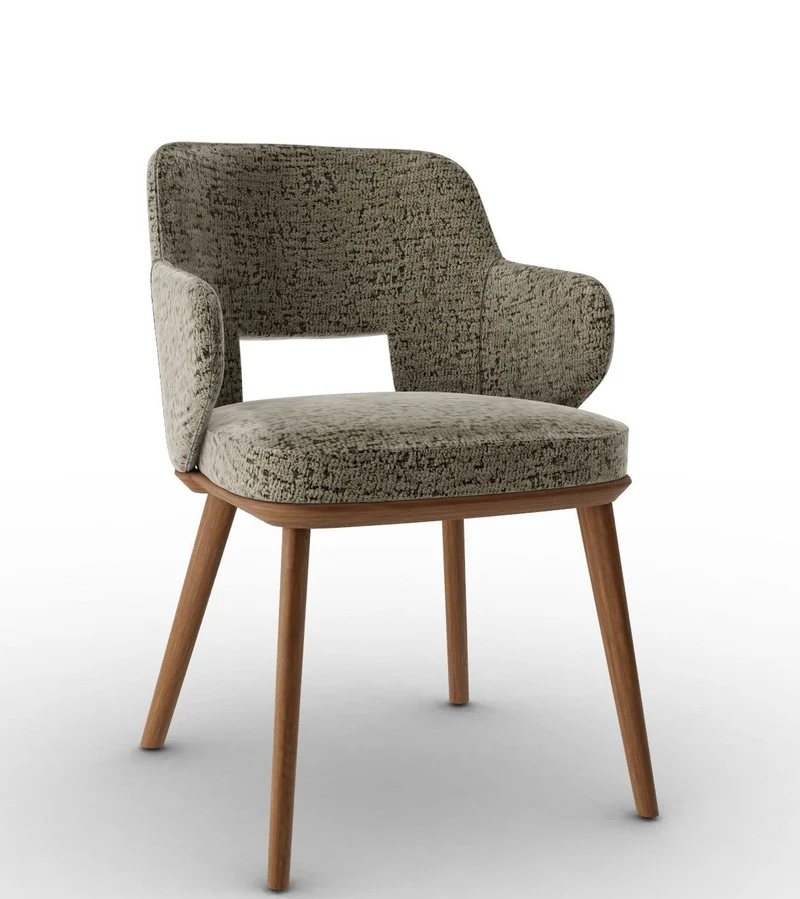 Chaise Calligaris - Foyer (Fauteuil avec pieds en bois) CS2000