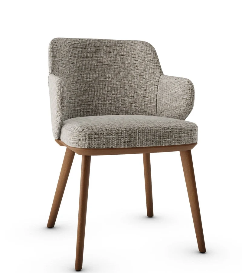 Chaise Calligaris - Foyer (Fauteuil avec pieds en bois) CS1889