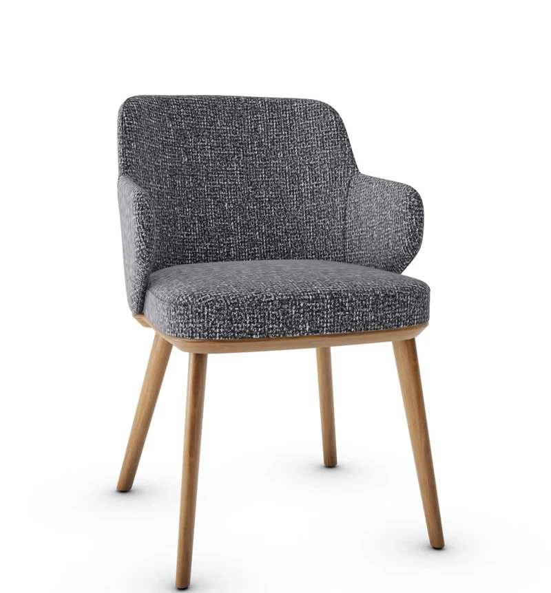 Chaise Calligaris - Foyer (Fauteuil avec pieds en bois) CS1889