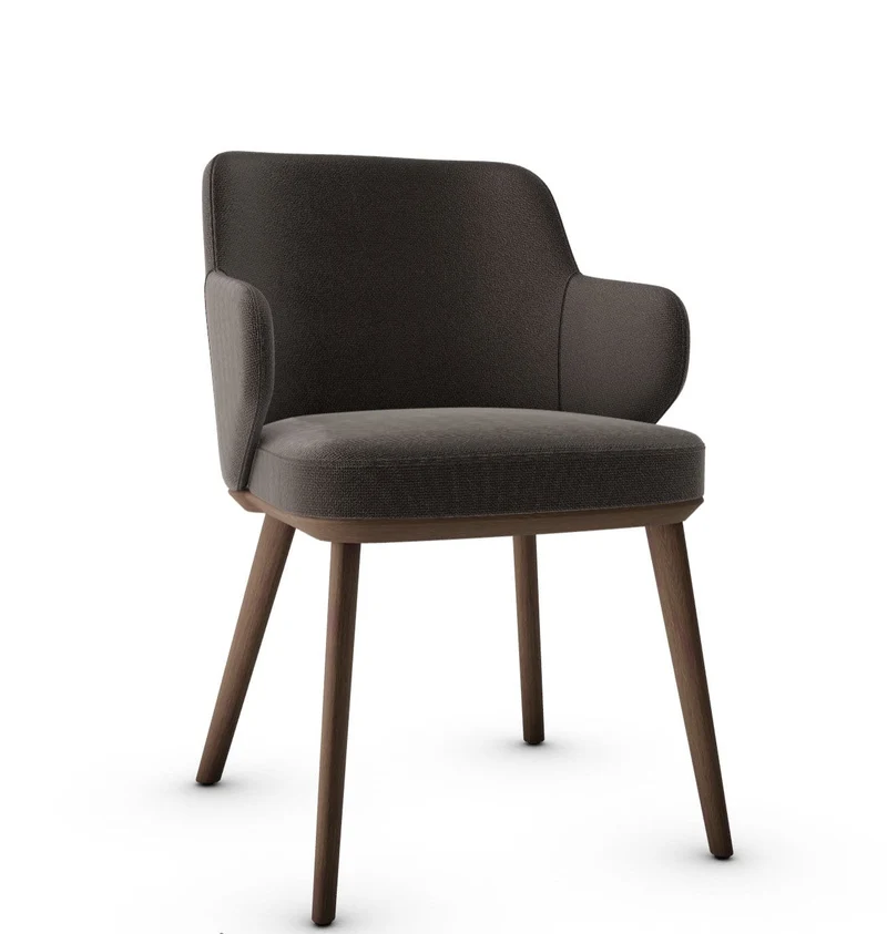 Chaise Calligaris - Foyer (Fauteuil avec pieds en bois) CS1889