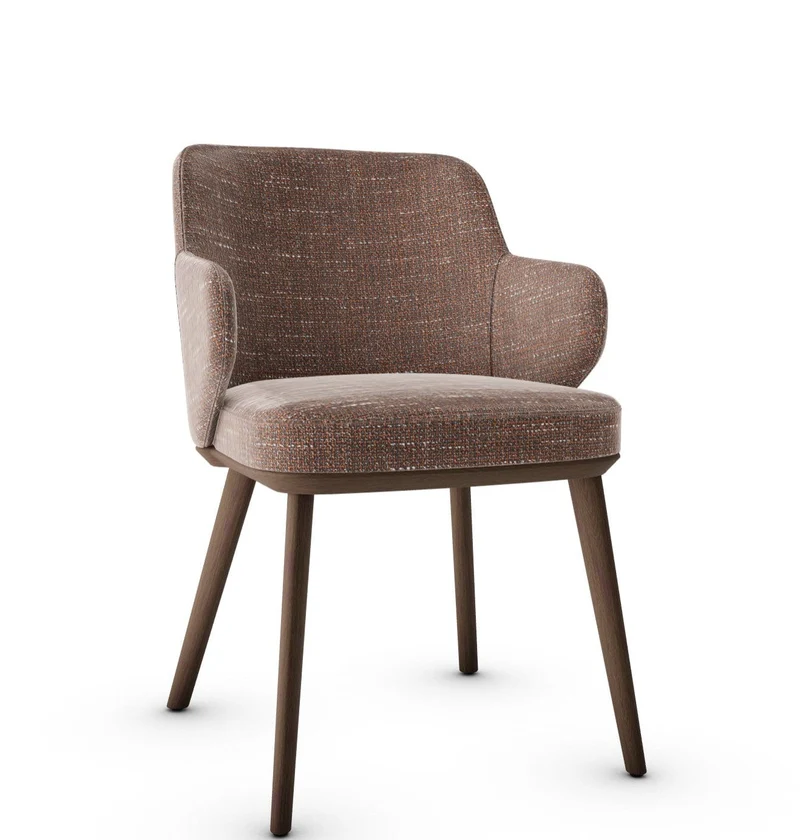 Chaise Calligaris - Foyer (Fauteuil avec pieds en bois) CS1889