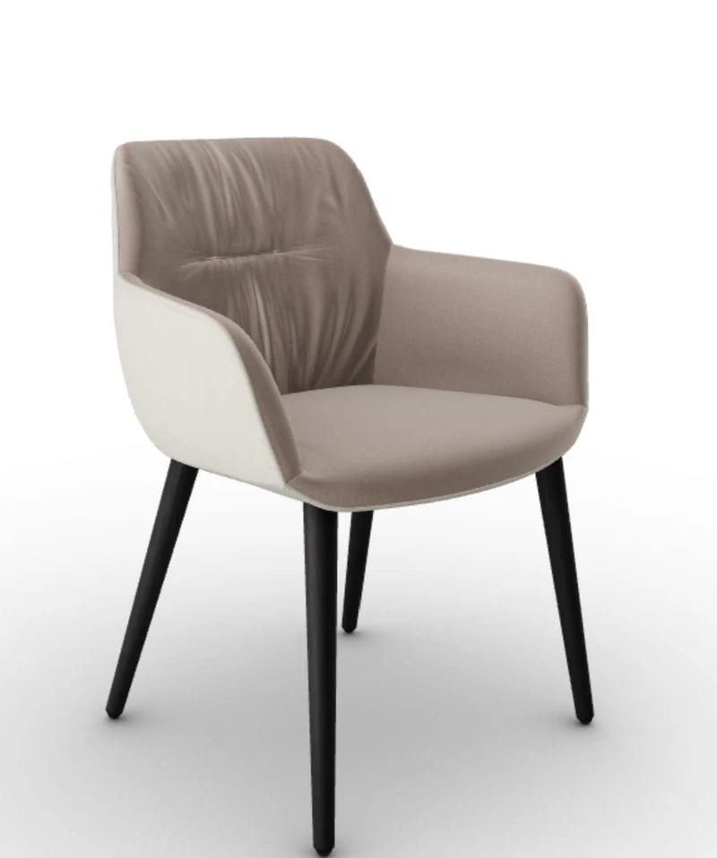 Chaise Calligaris - Cocoon (CS2083 BI)