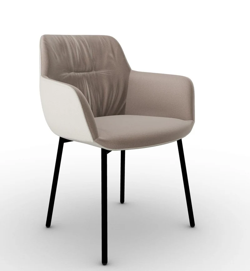 Chaise Calligaris - Cocoon (CS2084 BI)