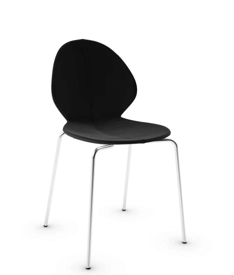 Chaise Calligaris - Basil (Chromé, Pieds en métal) CS1359