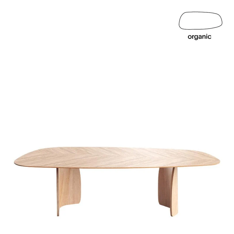 Table de salle à manger DOLMEN T0300 Organic - Chêne