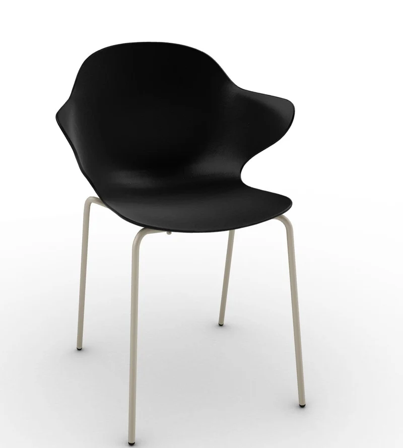 Chaise Calligaris - Saint Topez (Pieds en métal) CS1845